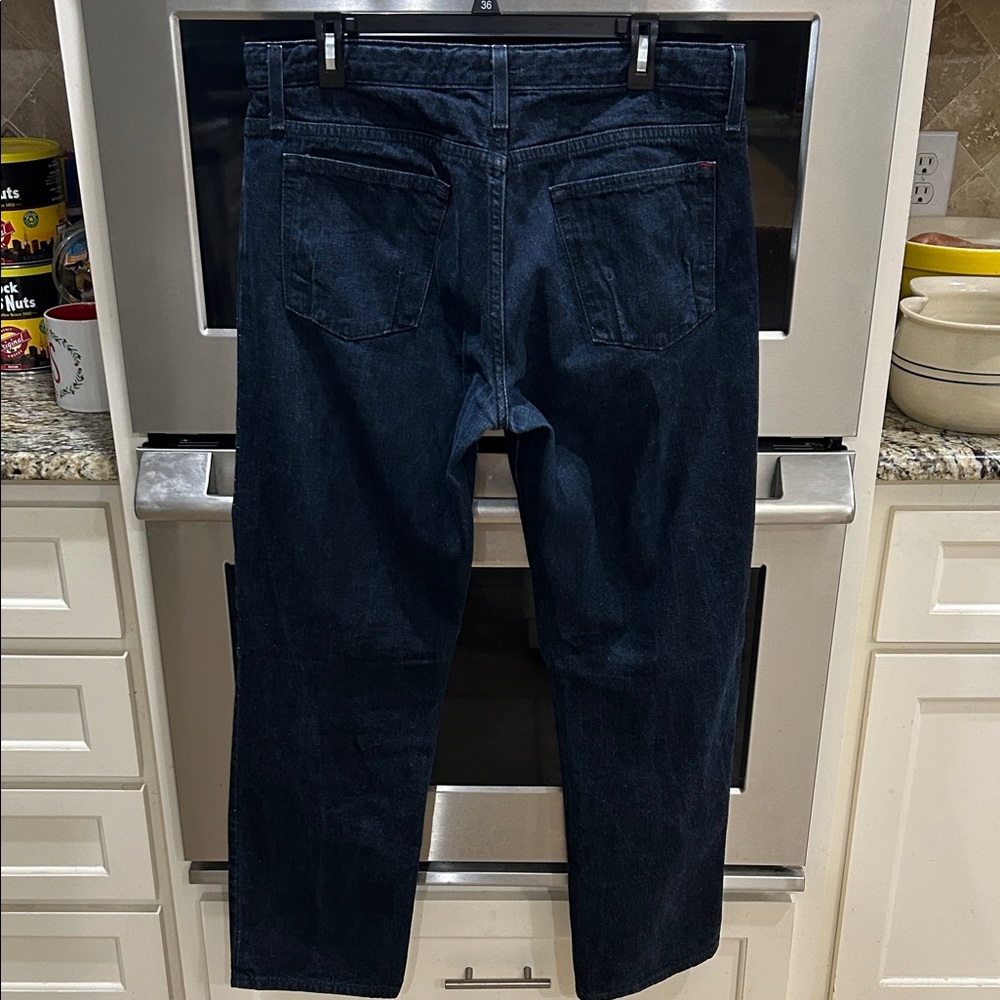 Alfani Red and Black Denim